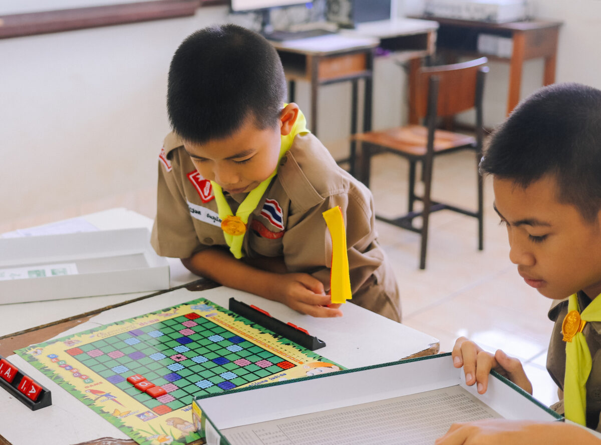 Games such as Scrabble offer a fun way for kids to have fun while growing their vocabulary skills (AlivePhoto/Shutterstock)