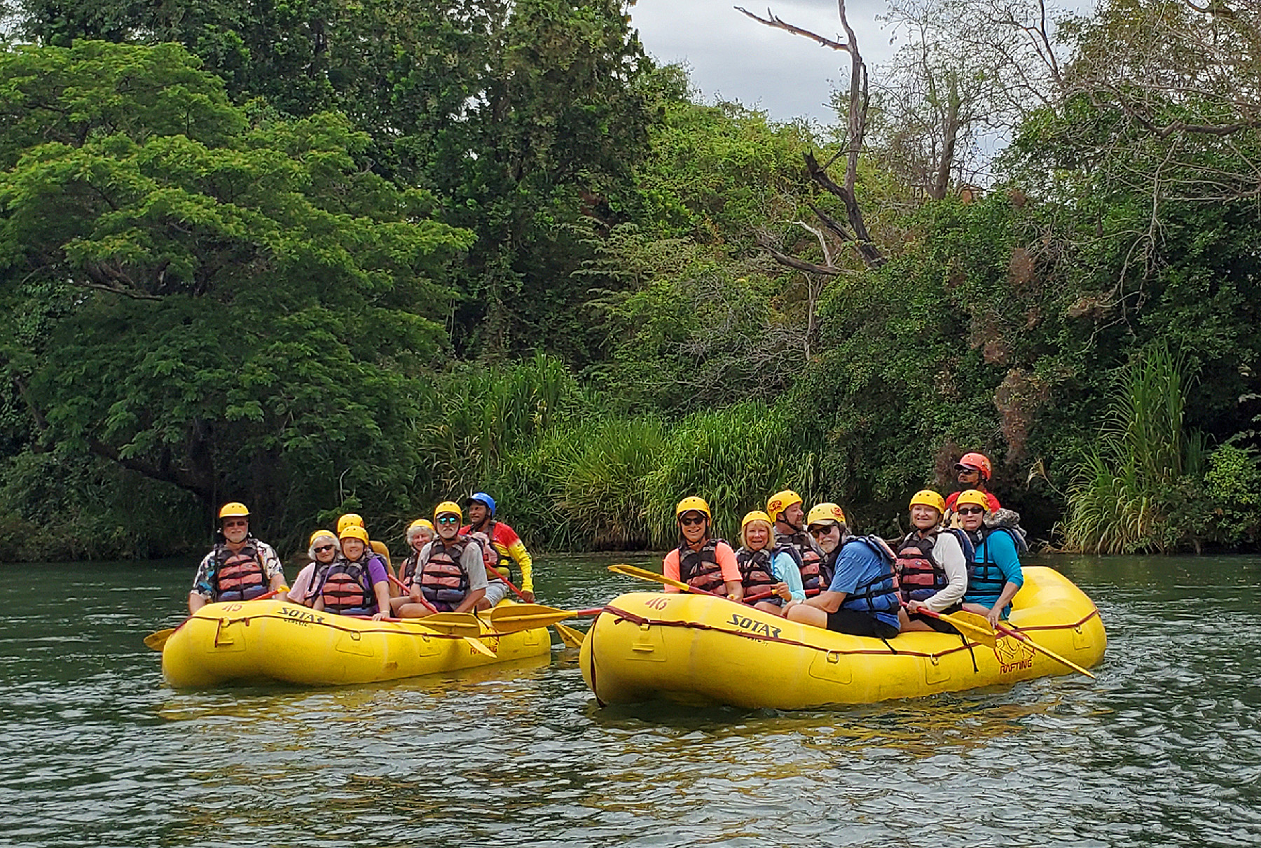 float trip in Costa Rica. 