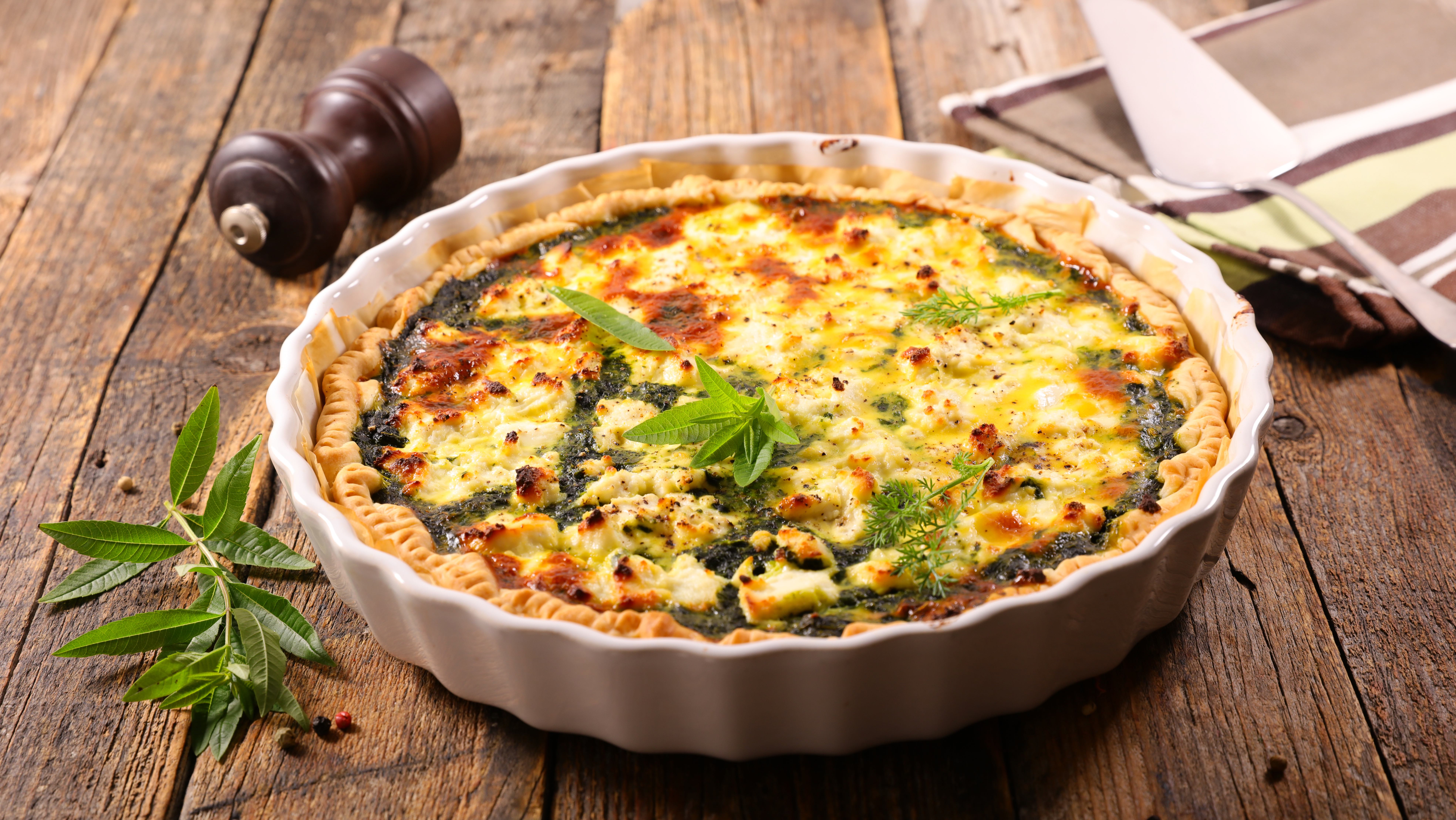 OUICOOK: The Spinach Quiche - Vimarsana News