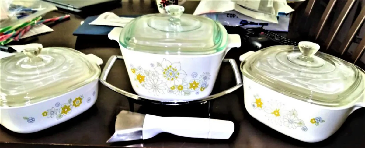 Corning Ware is becoming collectible. (Handout/TNS)