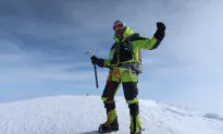 Father and Son Climb Highest Peak in North America