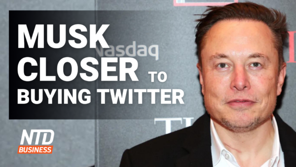 Twitter to Give Musk Internal Data: Report; EU Votes to Ban New Gas Cars by 2035 | NTD Business