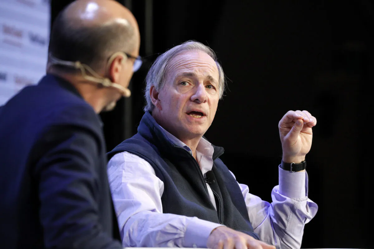 Bridgewater Associates Founder Ray Dalio speaks during an event in San Francisco, Calif., on Oct. 02, 2019. (Kimberly White/Getty Images for TechCrunch)