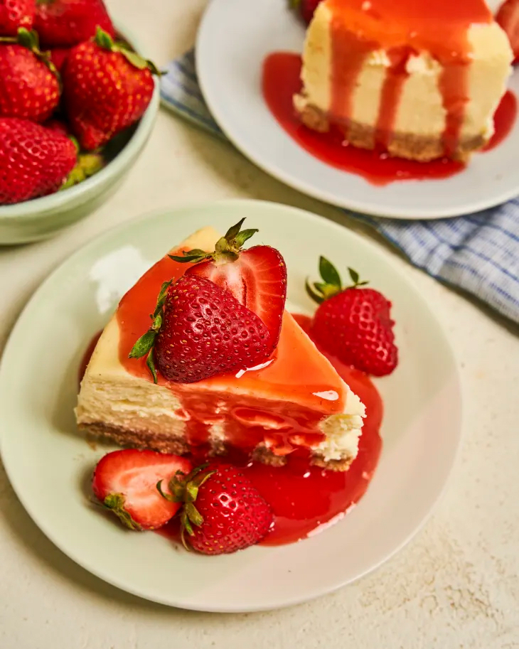 This simple strawberry glaze is good on everything from cheesecake to ice cream. (Laura Rege/TNS)