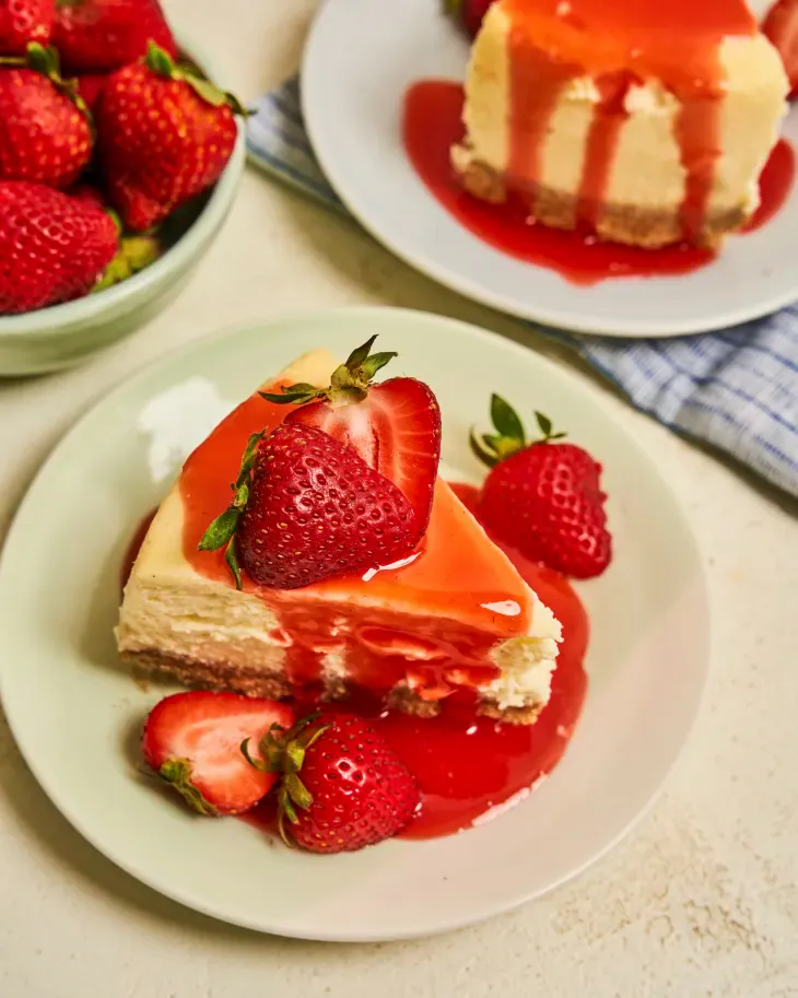 This simple strawberry glaze is good on everything from cheesecake to ice cream. (Laura Rege/TNS)