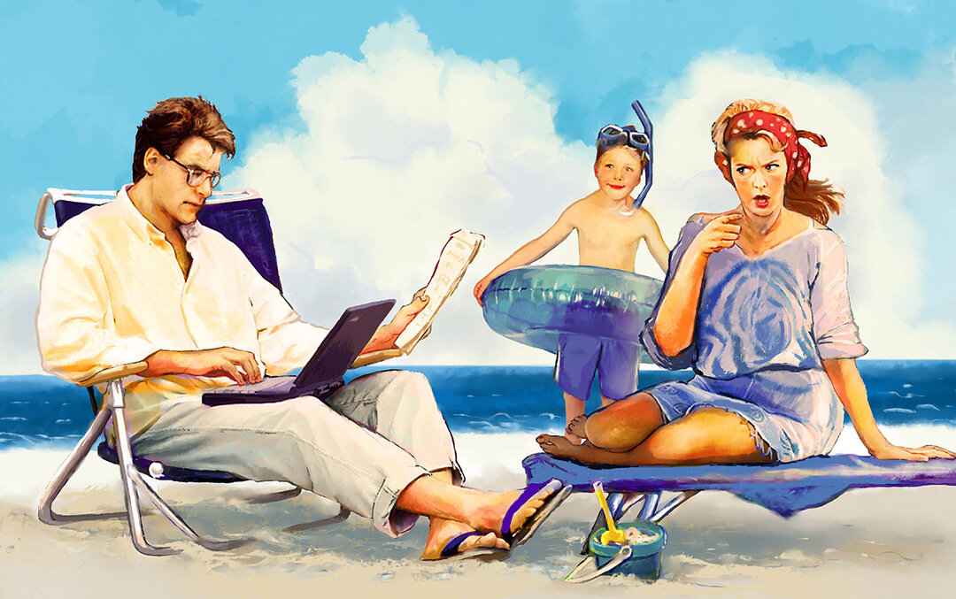 Not all addictions involve alcohol, drugs or gambling; overworking can be just as harmful.(Biba Kayewich)