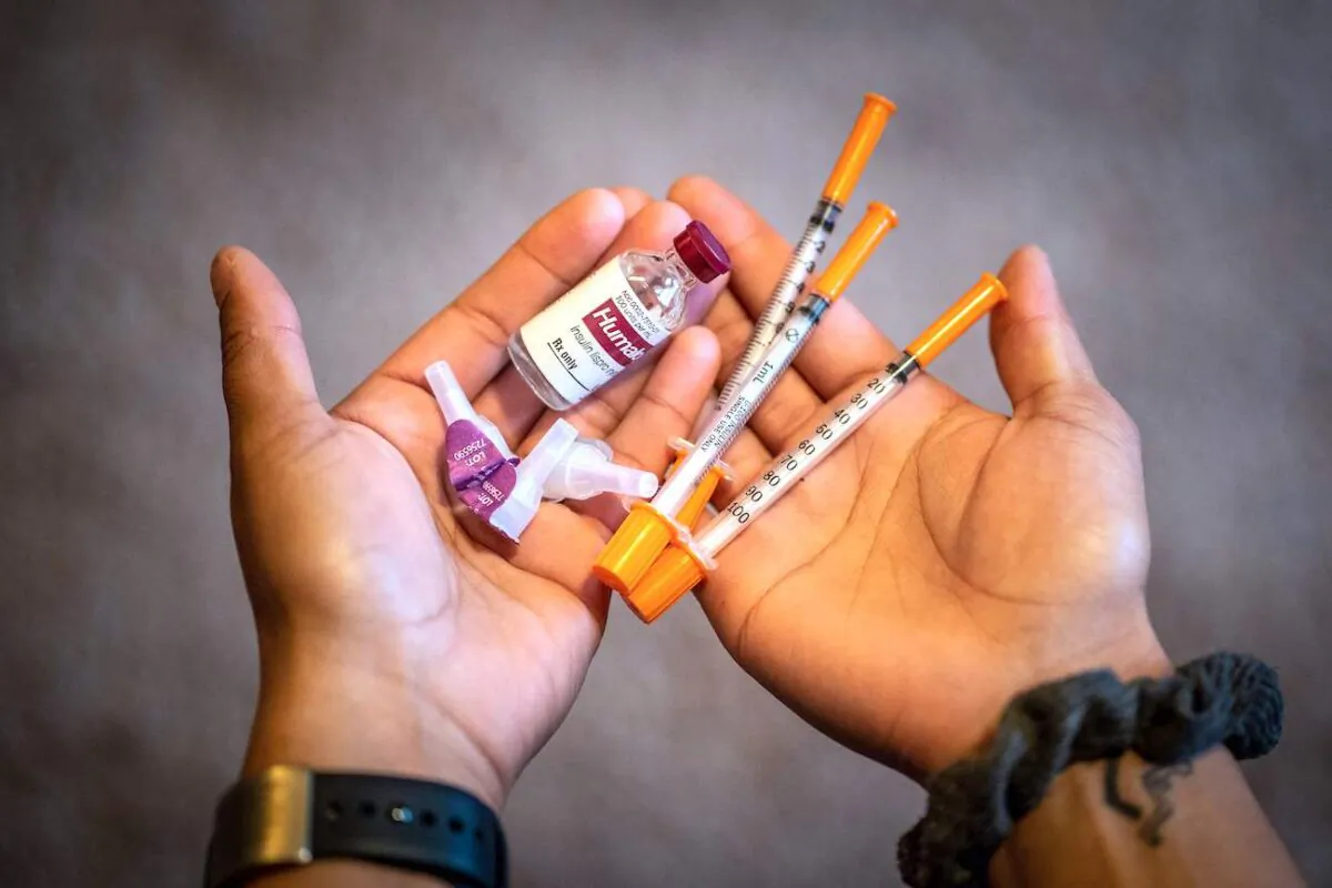 An insulin kit is shown in an undated file photo. (Kerem Yucel/AFP via Getty Images)