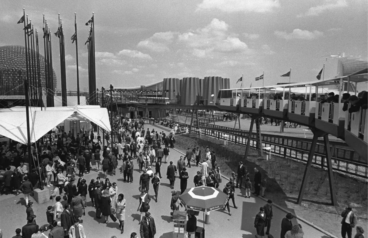 Crowds at the Expo 67 World’s Fair in Montreal on May 22, 1967. Although Expo 67 was the main centennial year celebration, events to commemorate Canada’s achievements, history, and cultural heritage were held across the country to mark the 100th anniversary of Confederation. (CP Photo)