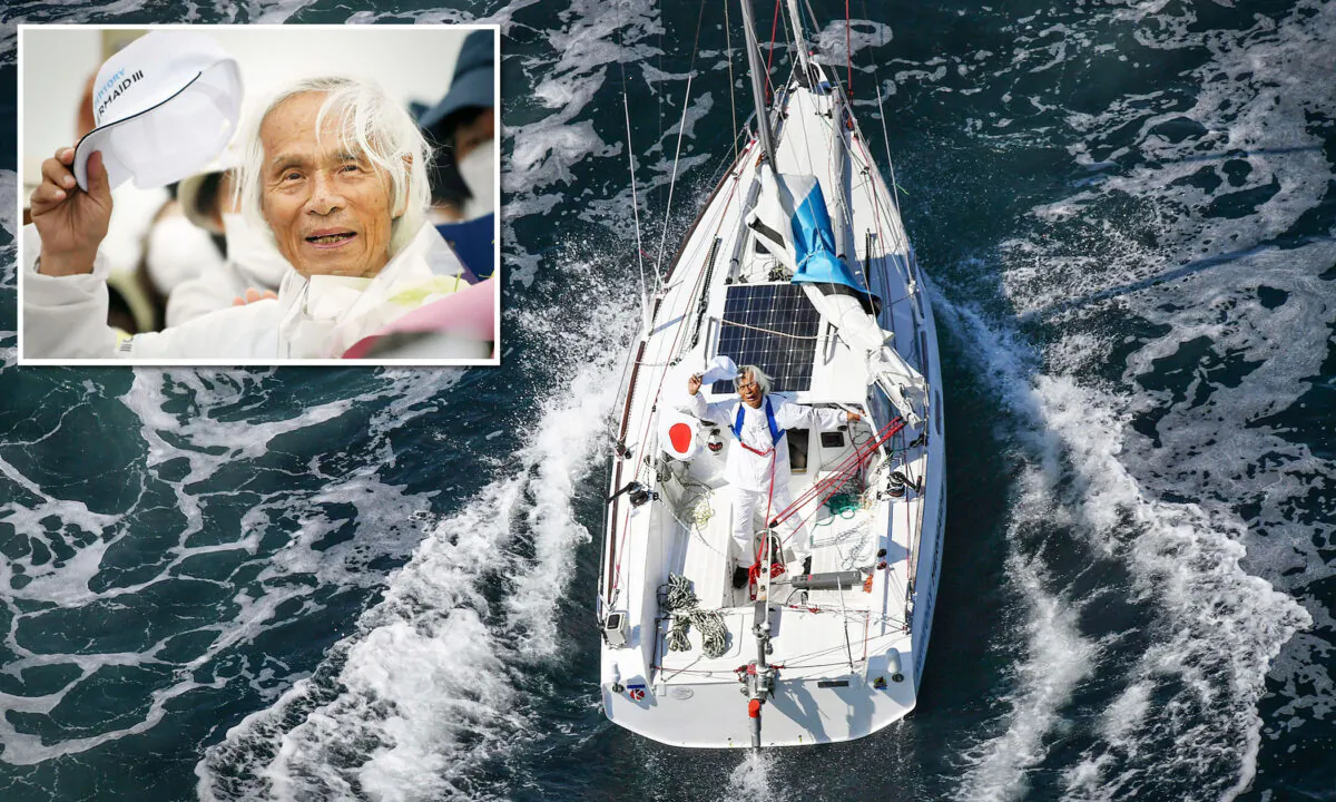 (Kyodo News via AP), Inset: (Kosuke Moriwaki/Kyodo News via AP)