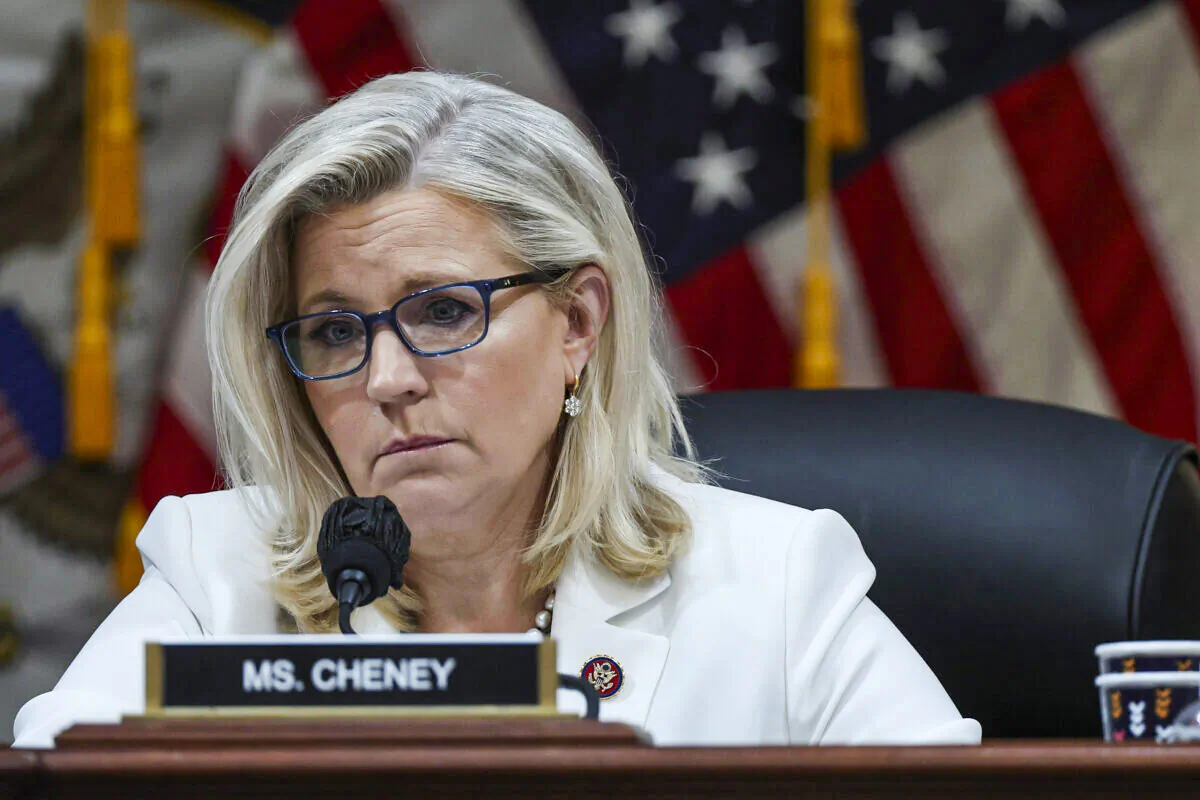 Rep. Liz Cheney (R-Wyo.) in Washington on June 23, 2022. (Win McNamee/Getty Images)
