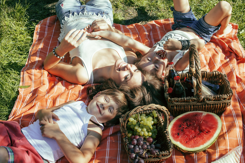 Warmer weather calls for packing a feast and gathering friends and family to enjoy it in the great outdoors. (yonikamoto/Shutterstock)