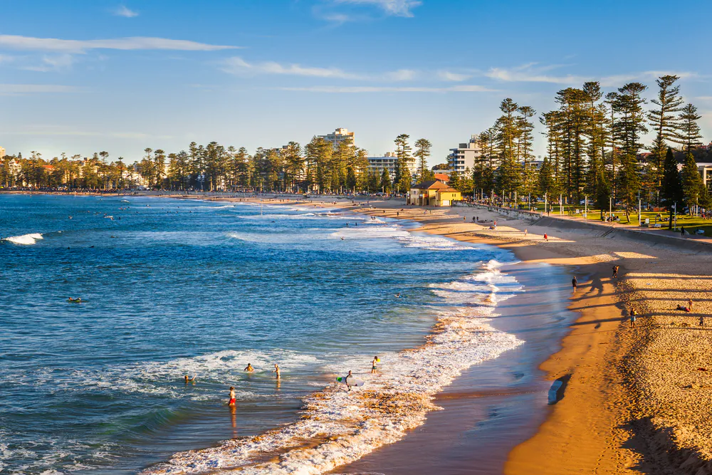 Manly Beach in northern Sydney. (Maurizio De Mattei/Shutterstock)