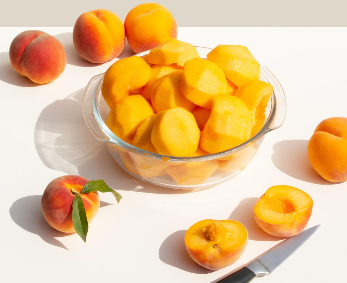 Try this simple tip peach tip next time you cook or bake with them. (Tetiana Kreminska / iStock / Getty Images Plus)