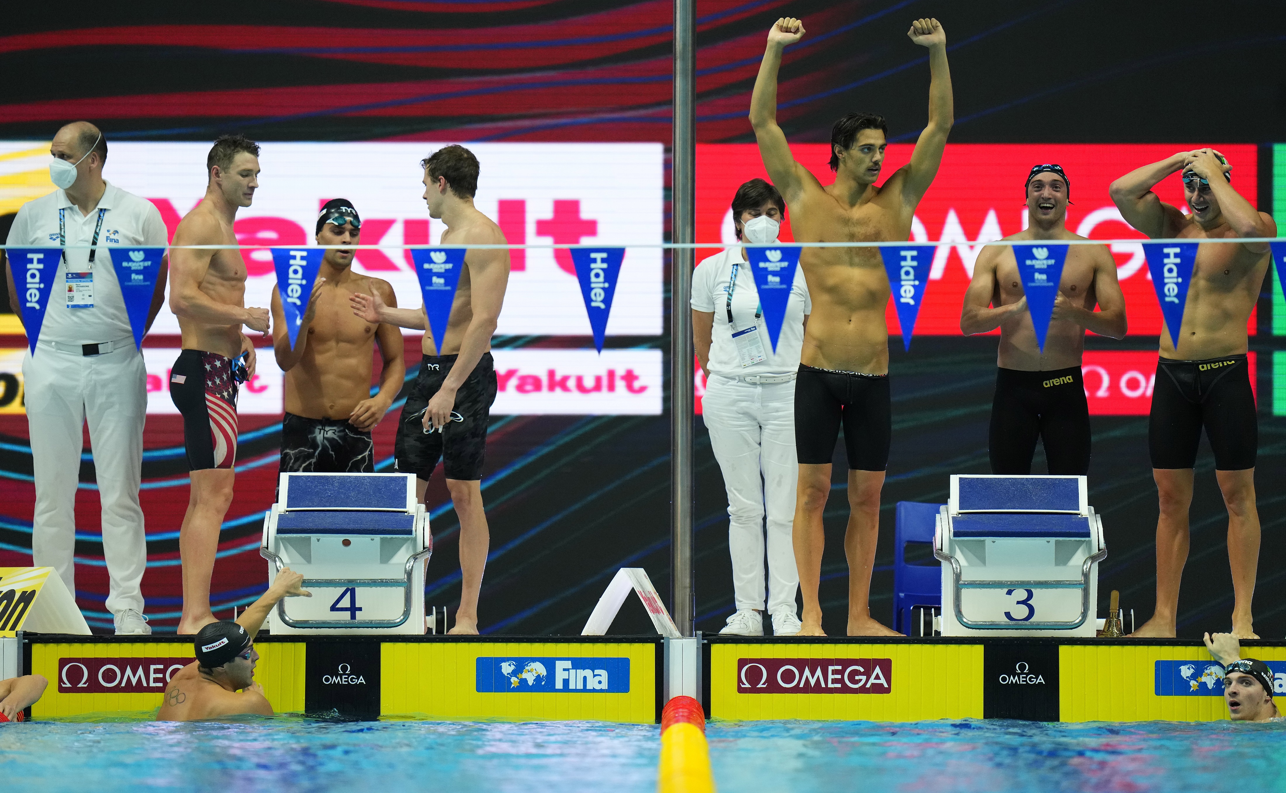 Italy Pips US Men to Relay Gold in Swimming Worlds Finale - Vimarsana News