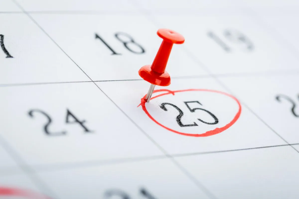 By setting a vacation date ahead of time, you can give plenty of notice at work, while also giving your family something fun to anticipate. (Nana_studio/Shutterstock)