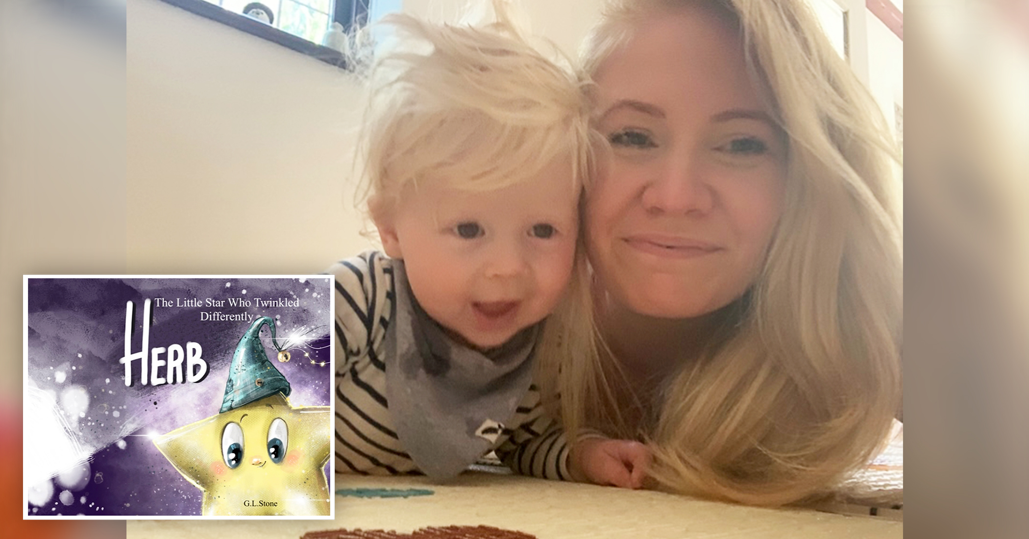 Baby With Snow-White Hair Develops Vision Disability, Mom Pens Kids' Book to Tell His Special Story - Vimarsana News