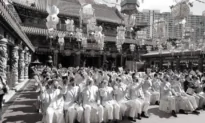 CCP Flag Rises in Hong Kong Temple