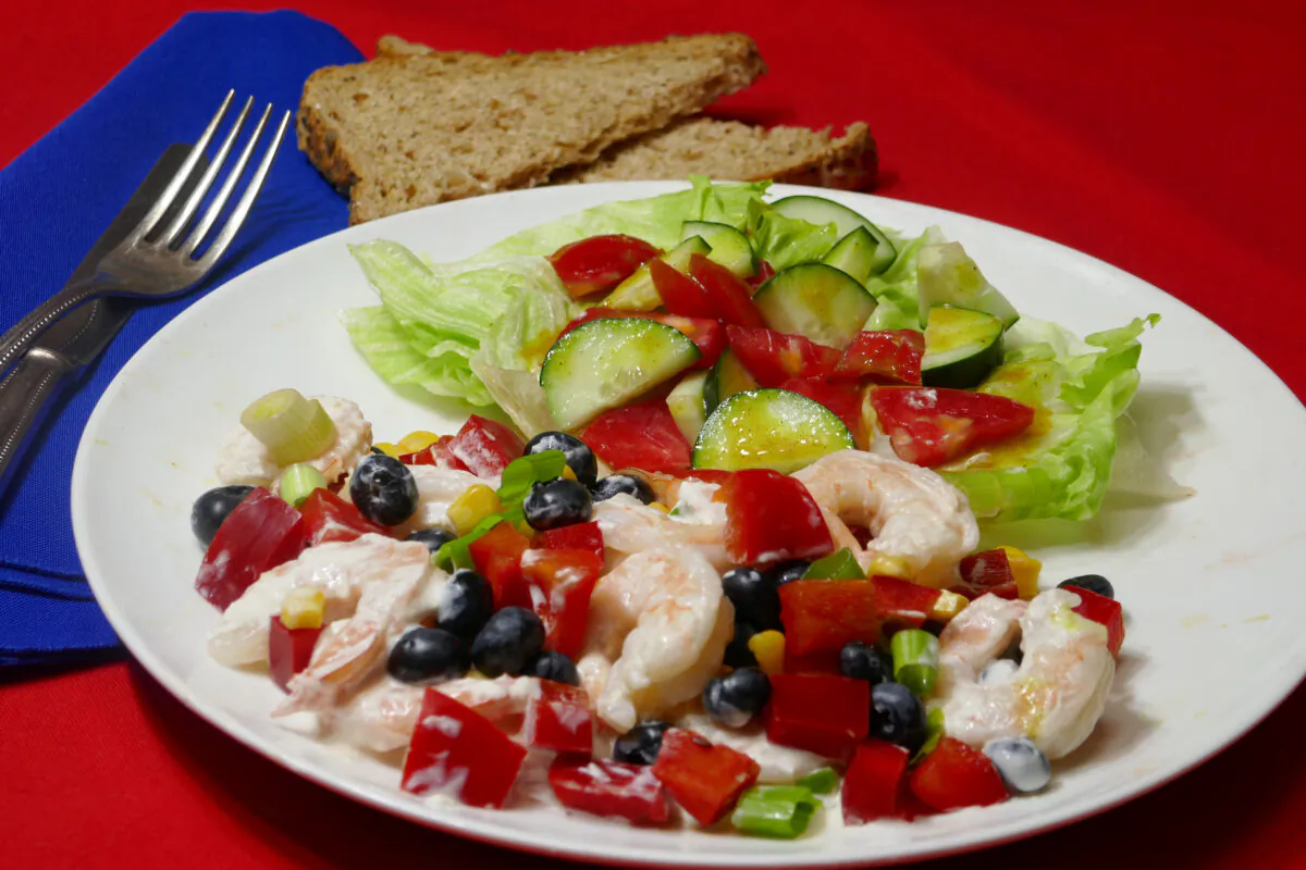Fiery Celebration Salad. (Linda Gassenheimer/TNS)