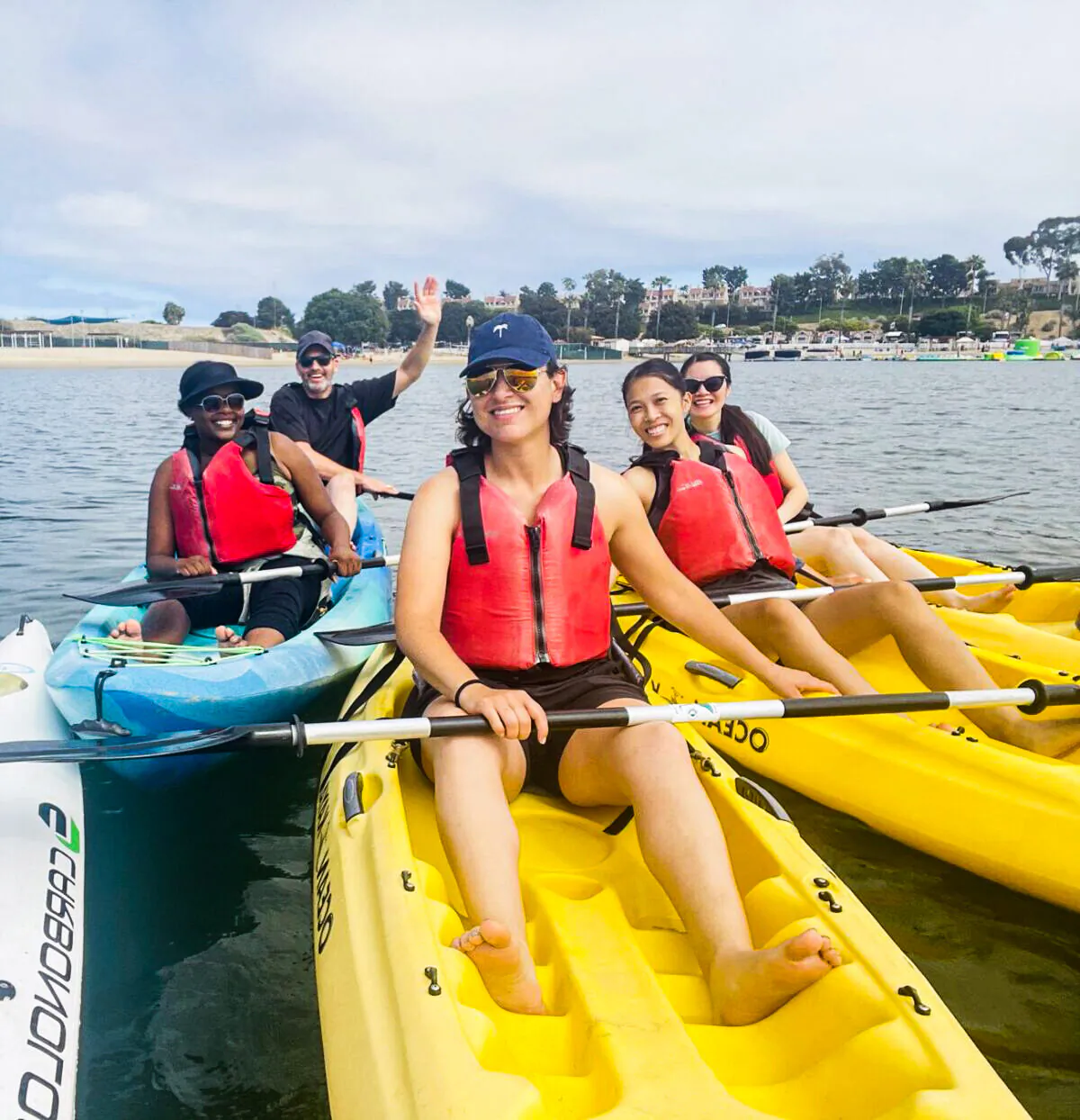 The Newport Beach Aquatic Center invites teens dealing with pandemic stress to participate in its Teen Inner Strength Camp, which runs from June 28 to Aug. 4 and offers water sports activities and counseling sessions in Newport Beach, Calif. (Courtesy of Newport Beach Aquatic Center)