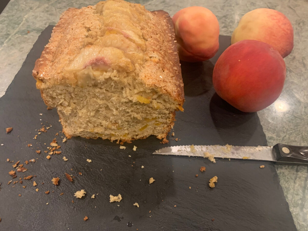 This loaf of peachy goodness can be served throughout the day. (Dreamstime/TNS)