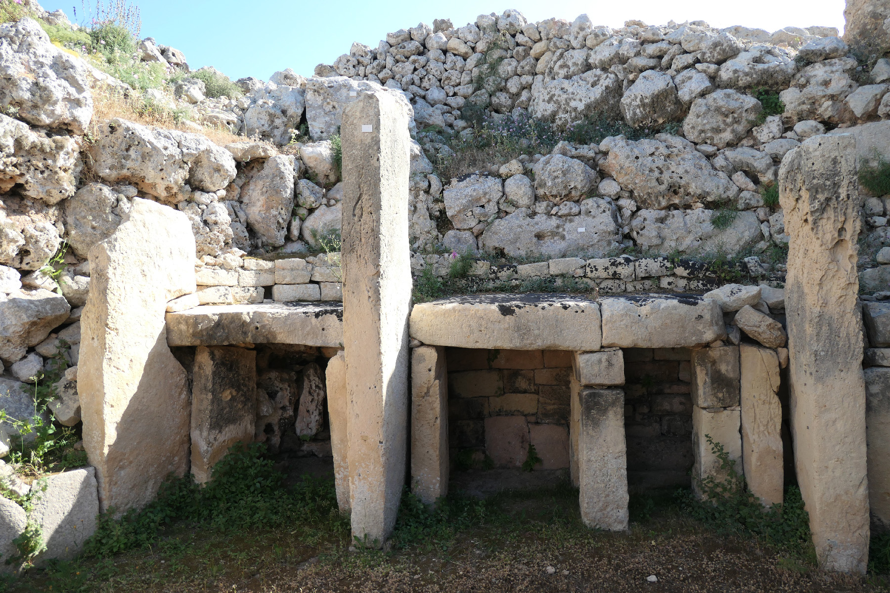 Malta's largest megalithic temple. 