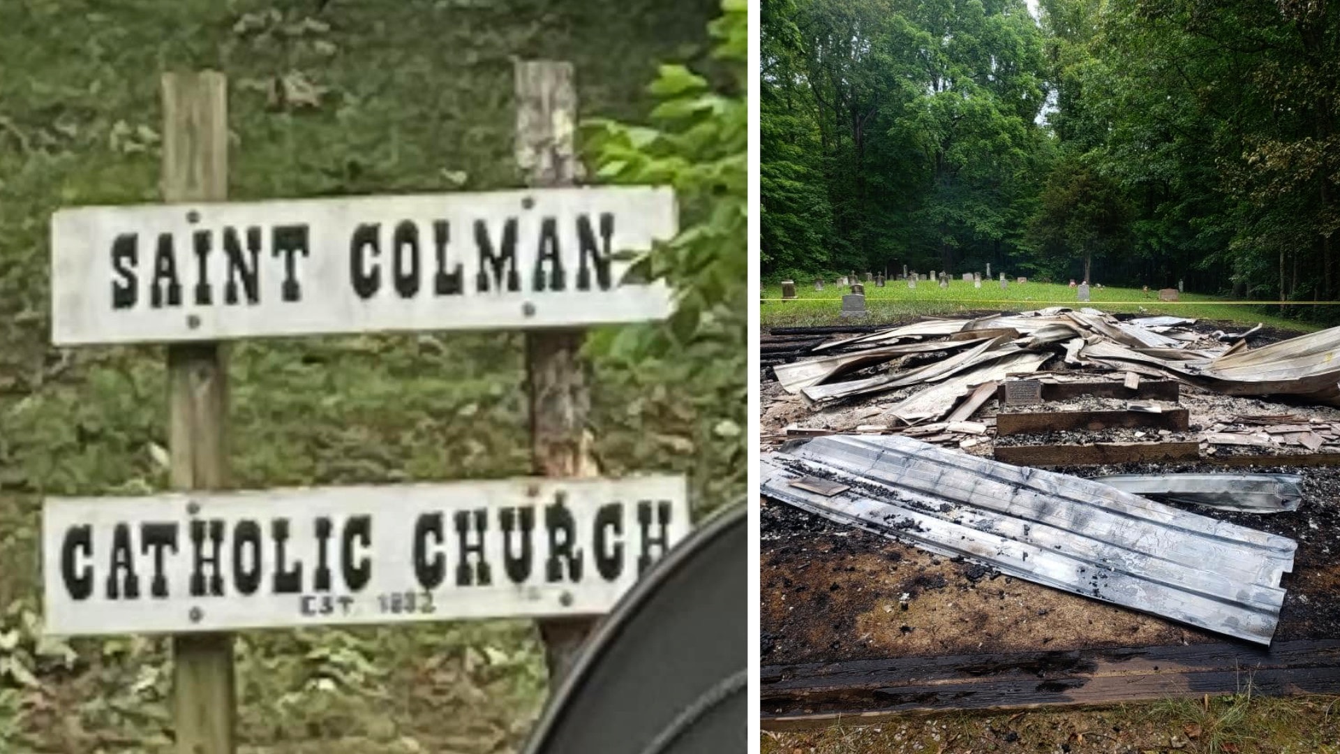 Historic Catholic Church in West Virginia Burned to the Ground in Suspected Arson - Vimarsana News