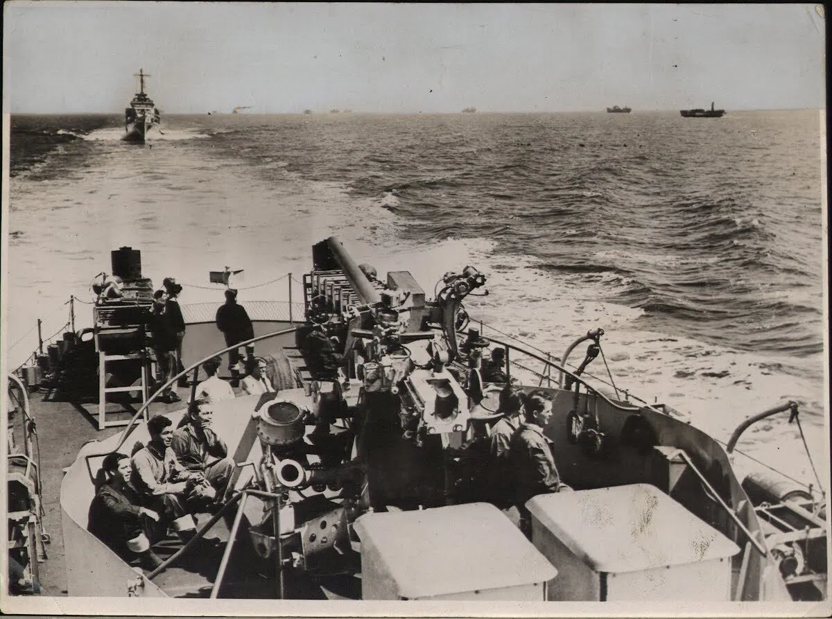 American troops landing on Normandy on D Day 1945. Life Photo Collection. (Public Domain)