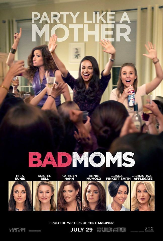 Movie poster for BAD MOMS 