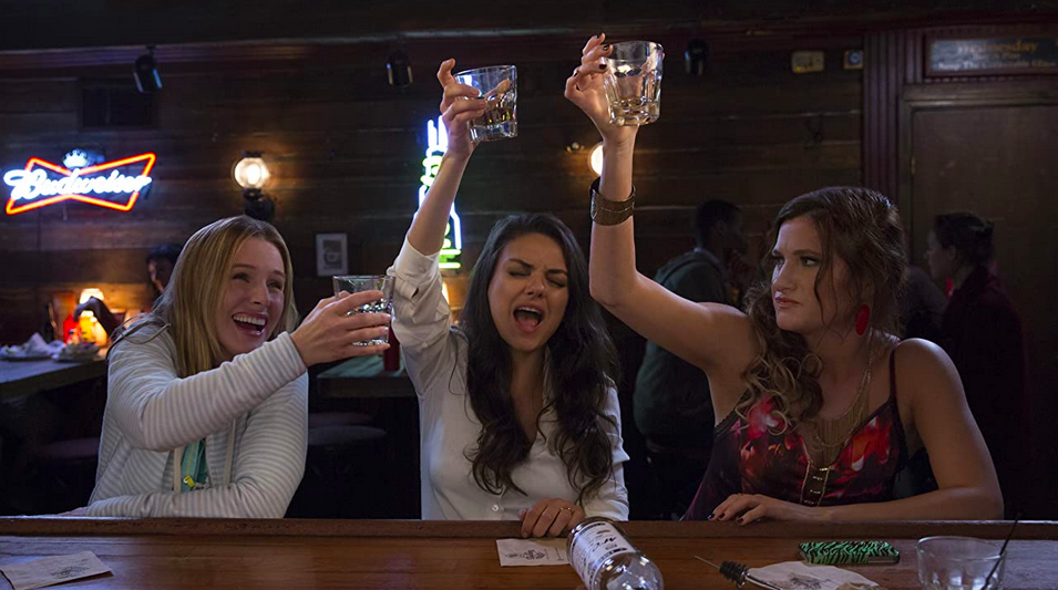 3 women at a bar in BAD MOMS