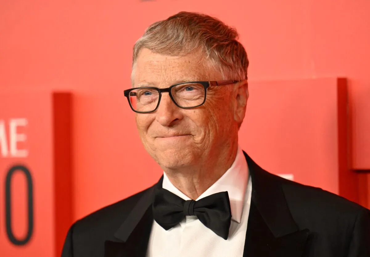 US businessman Bill Gates arrives for TIME 100 Gala at Lincoln Center in New York City, on June 8, 2022. (Photo by Angela Weiss/AFP via Getty Images)