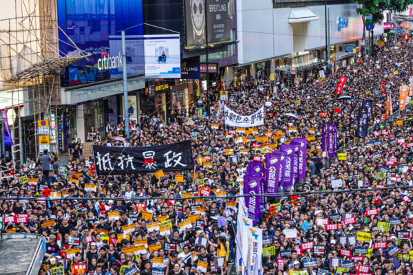 july 1 march hong kong