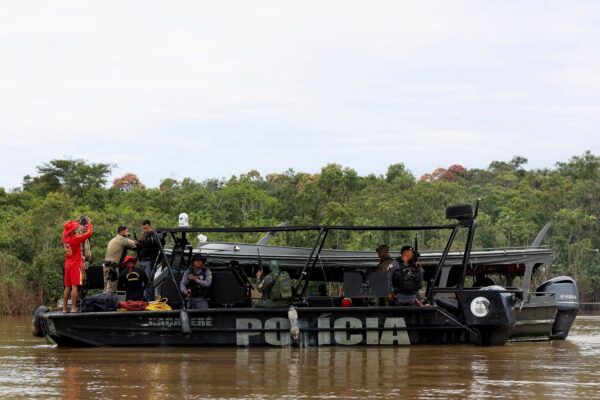 Search operations for missing British journalists in the Amazon jungle