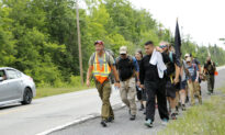 Veteran James Topp Inches Closer to Ottawa War Memorial in Journey From Vancouver by Foot to Protest COVID Mandates