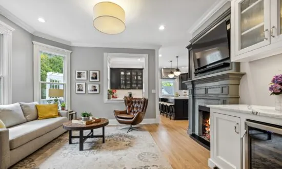 Classic Victorian Outside Chicago Offers Suburban Village Life  