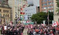 Crowds Rally in Ottawa After March for Freedoms on Canada Day