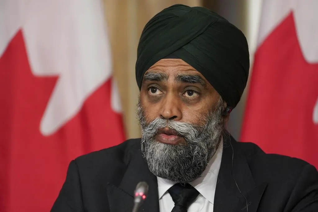 International Development Minister Harjit Sajjan in a file photo. (The Canadian Press/Sean Kilpatrick)