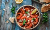 Shrimp Saganaki