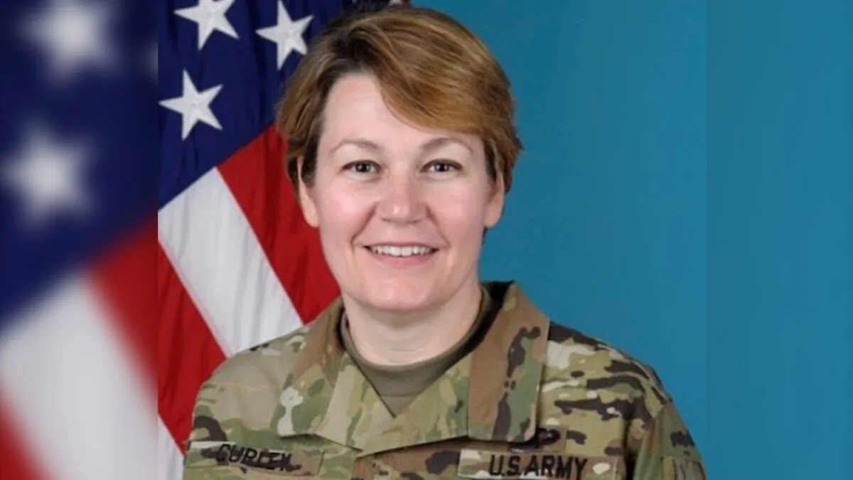 U.S. Supreme Court marshal Gail Curley in May 2021. (U.S. Army)