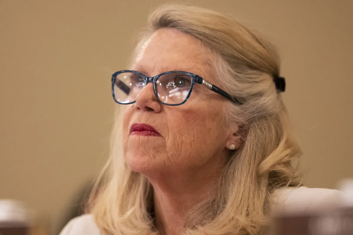 Rep. Carol Miller (R-W.Va) speaks during a House Select Committee on Climate Crisis hearing in Washington on June 14, 2022. (Nathan Howard/Getty Images)