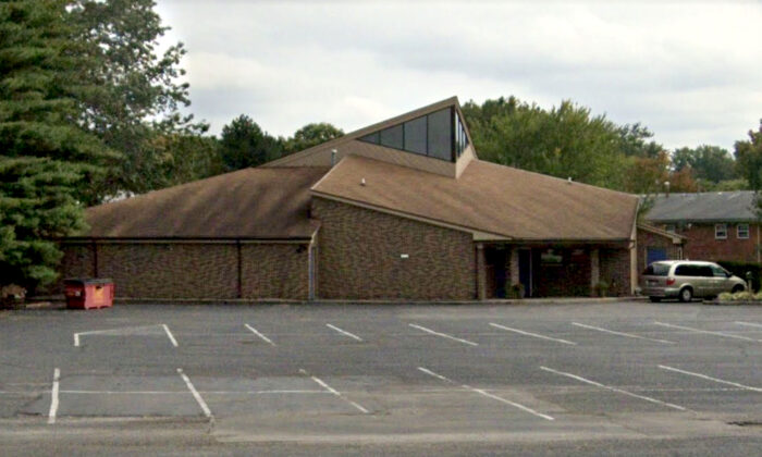 The Lankford Funeral Home and Family Center in Jeffersonville, Ind., in October 2021. (Google Maps/Screenshot via The Epoch Times)