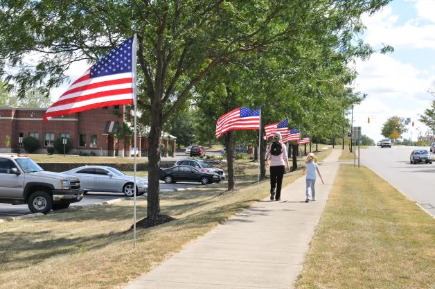 Ohio Community’s Avenue of Flags Program Inspires American Spirit