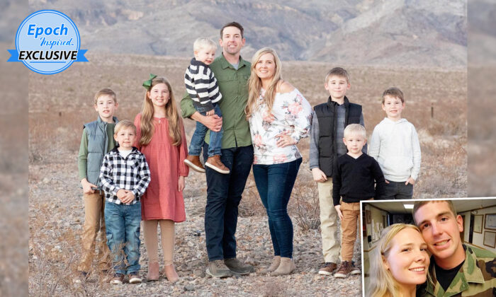 Mom Single-Handedly Homeschools 7 Kids During Air Force Husband's Longest Deployment