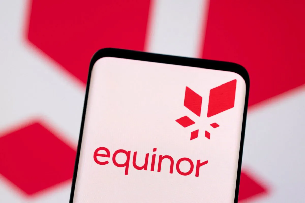 Equinor logo is seen displayed in this illustration taken, on May 3, 2022. (Dado Ruvic/Illustration/Reuters)