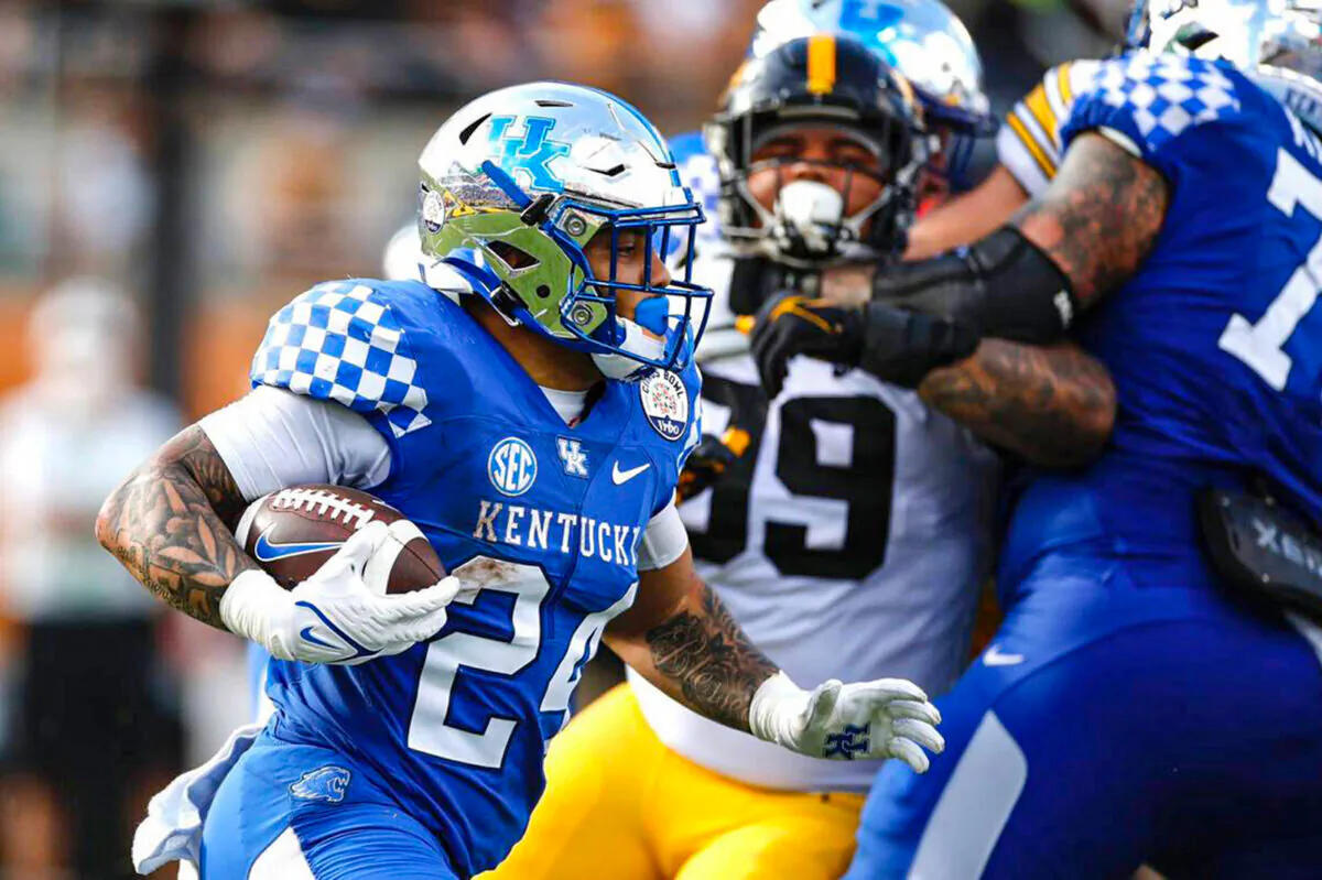Kentucky's Chris Rodriguez rushed for 1,379 yards and nine touchdowns last season as UK finished 10-3 and won the Citrus Bowl. (Silas Walker/Lexington Herald-Leader/TNS)