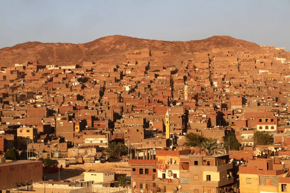 Buildings in the southern Egyptian city of Aswan on April 6, 2014. (Ahmed El-Moghrabi/AFP via Getty Images)