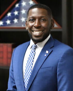 Willie Montague, a Republican candidate for Florida's 10th Congressional District and member of the America First P.A.C.T.. 