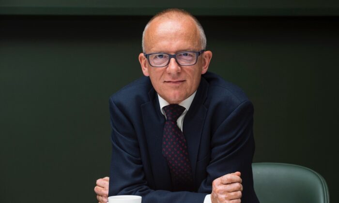 A profile photograph of Sir Mark Rowley, the new Metropolitan Police Commissioner, taken in London in July 2022. (Metropolitan Police) 