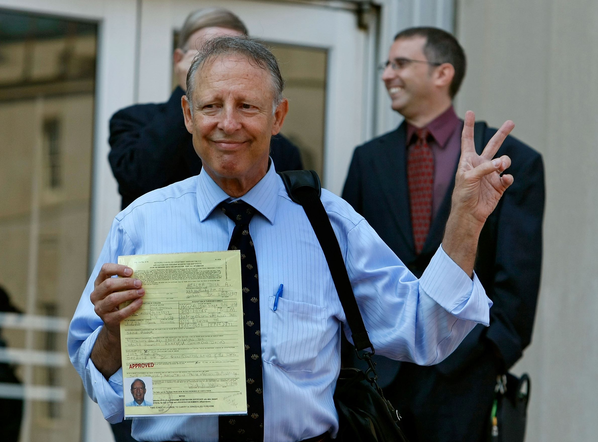 Plaintiff In Sumpreme Court DC Gun Case Picks Up His DC Gun Registrati
