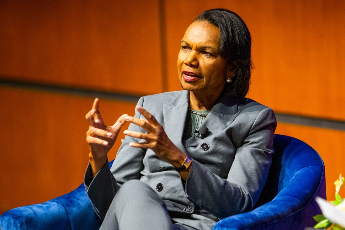 NextImg:LIVE 5 PM ET: A Time for Choosing With Condoleezza Rice: Ronald Reagan Presidential Foundation and Institute Event