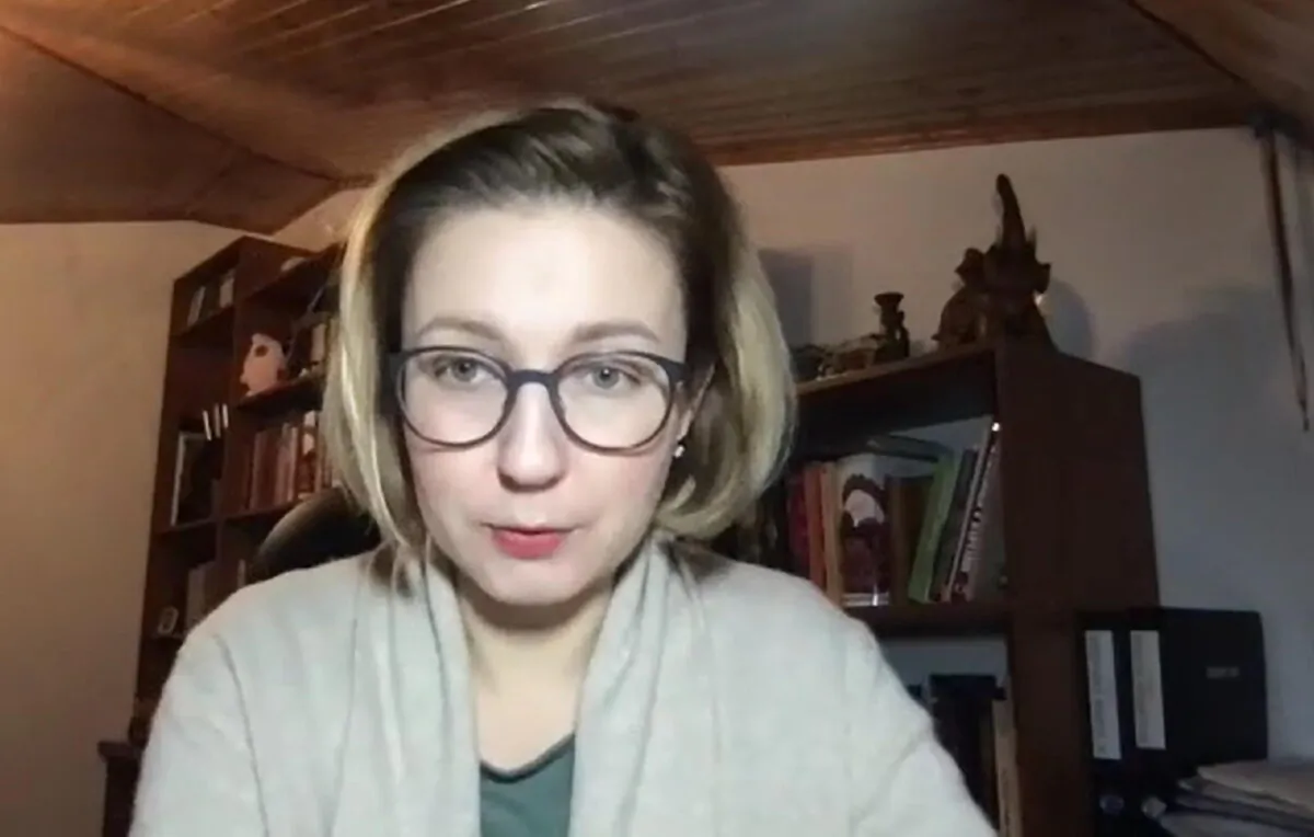 Undated file photo of Ukrainian MP Inna Sovsun, deputy leader of the Holos Party. (Inna Sovsun/PA Media)